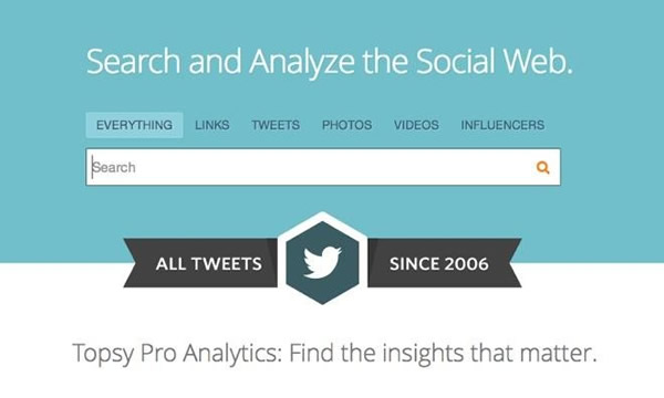 ƻ��2����Ԫ�չ����罻��������Topsy������